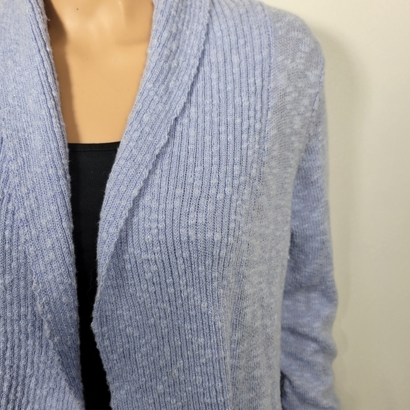 Kenneth Cole NY Womens Light Blue Sweater in a Size Medium - Picture 3 of 13